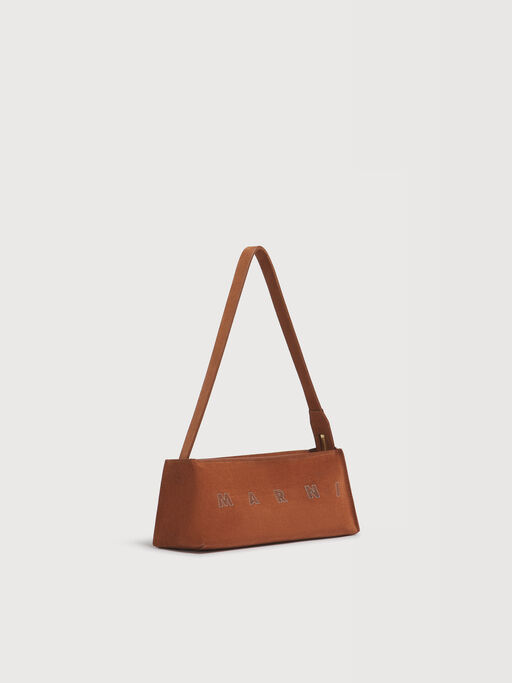 Brown suede Museo bag - Shoulder Bag