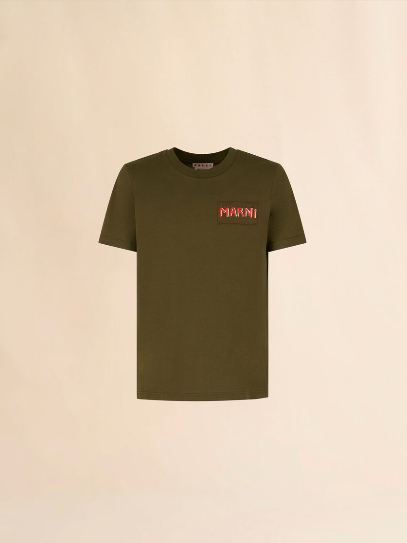 Indigo crew neck T-shirt - Shirts - Image 1