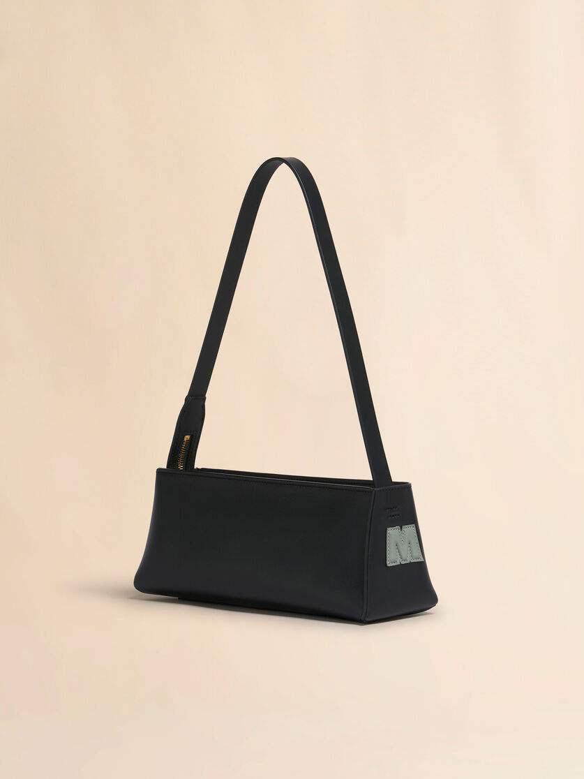 Cream leather Museo baguette bag - Shoulder Bag - Image 3