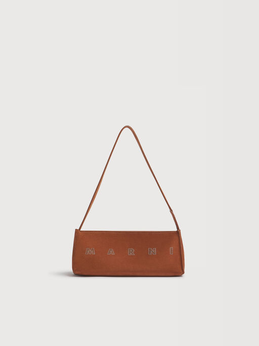 Brown suede Museo bag - Shoulder Bag
