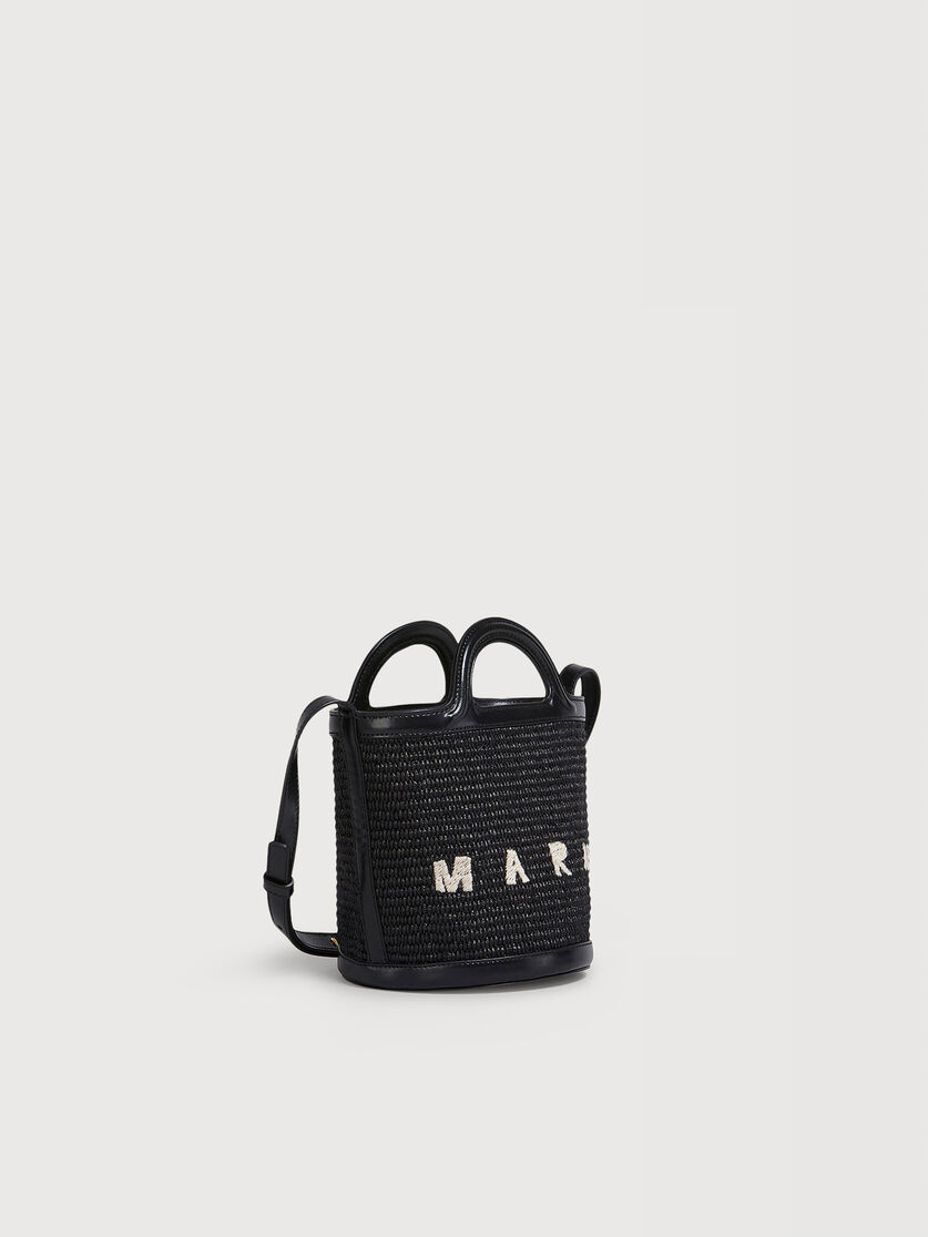 ブラック  TROPICALIA BASKET BAG SMALL, Image 5