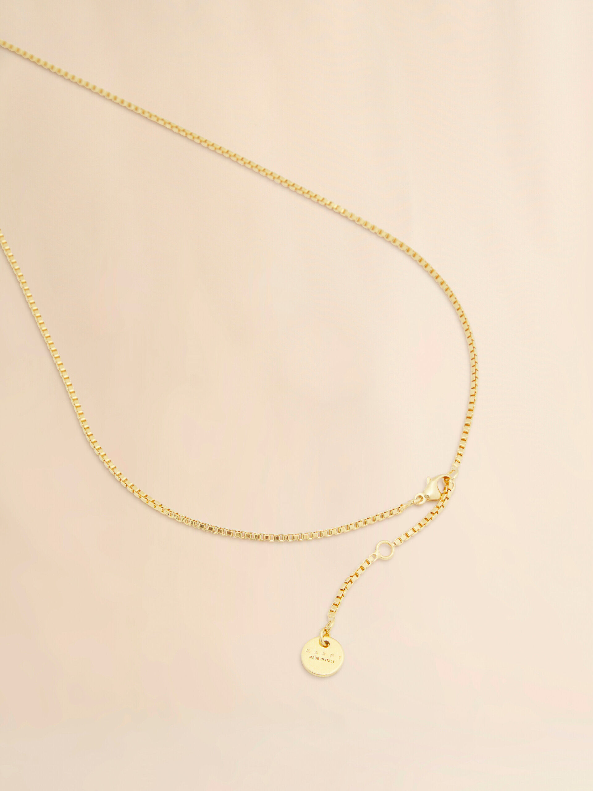 オウムのチャーム付きチェーンネックレス | Marni