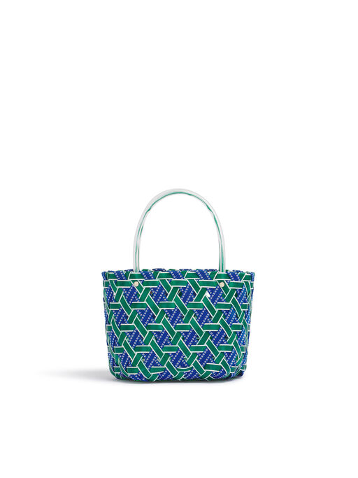 インク MARNI MARKET RIBBON BASKET - ショッピングバッグ