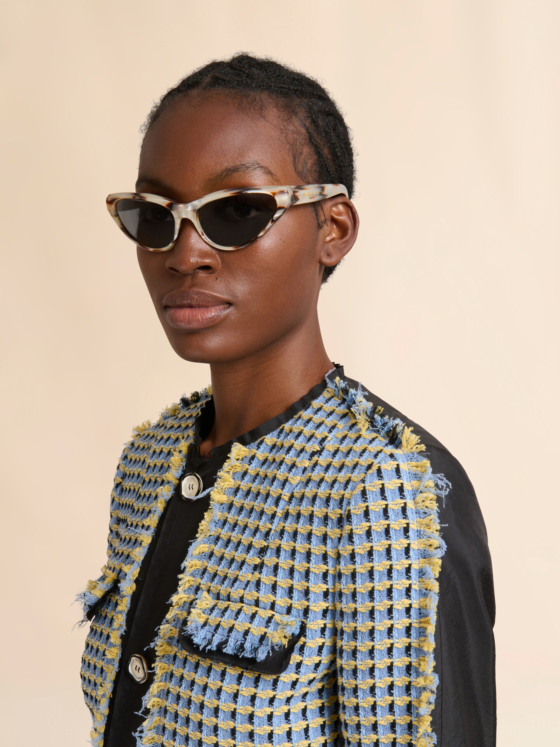 【20AW】MARNI｜WOOL DOUBLE-FACE ZIP BLOUSON 20AW】MARNI｜WOOL DOUBLE-FACE ZIP BLOUSON MARNI Blue double