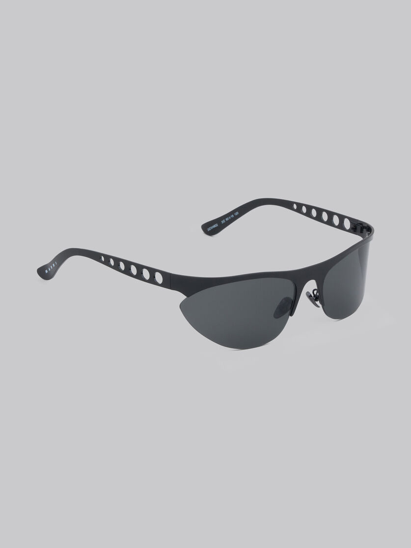 Gafas de sol de metal negro Salar De Uyuni - óptica - Image 3
