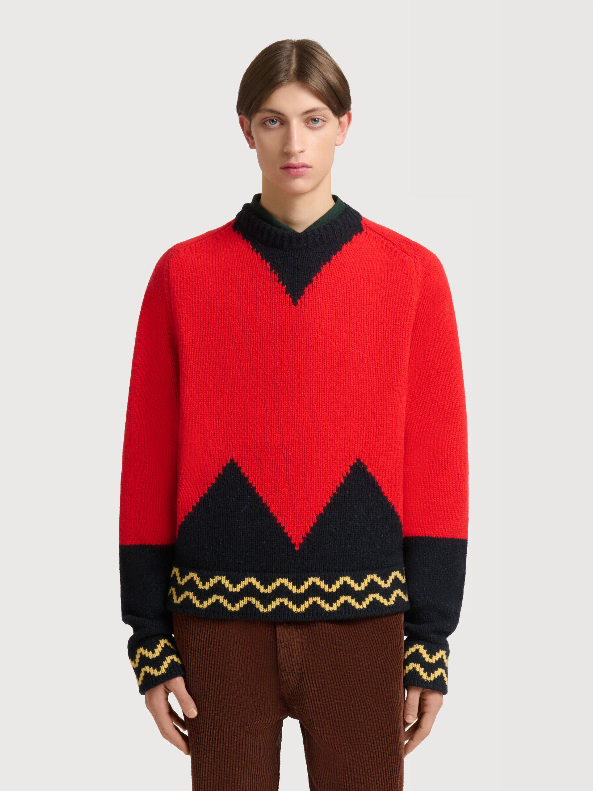 メンズ モヘア、ウールセーター、カーディガン | Marni