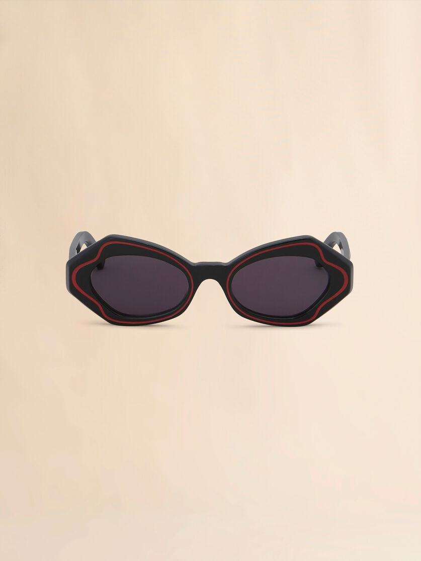 Black Unlahand Sunglasses | Marni 