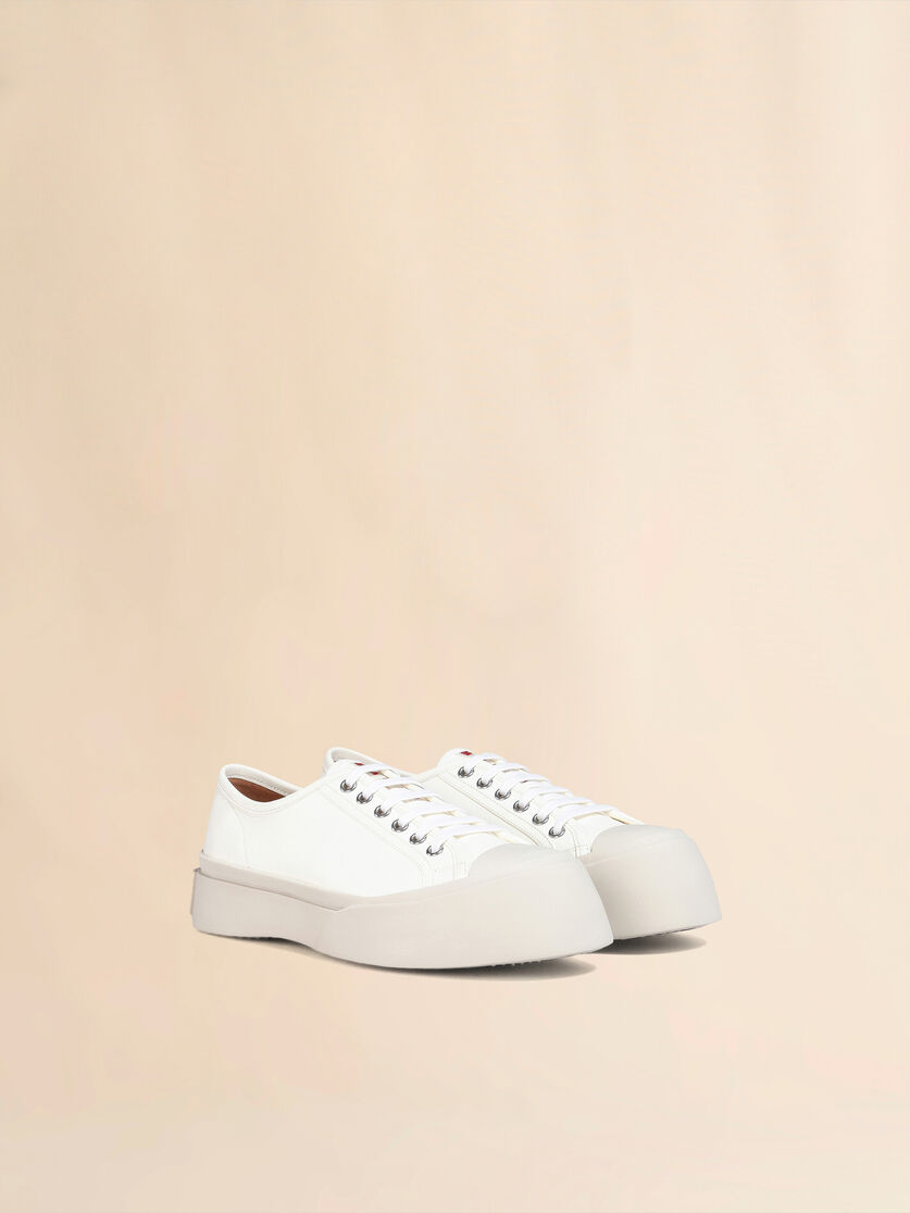 Light blue nappa leather Pablo lace-up sneaker - Sneakers - Image 2