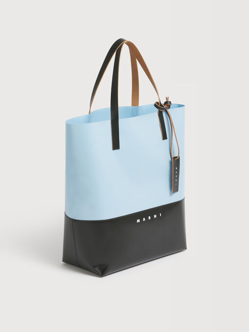 Black and light blue open shopper with Marni tag - Shopping Bags