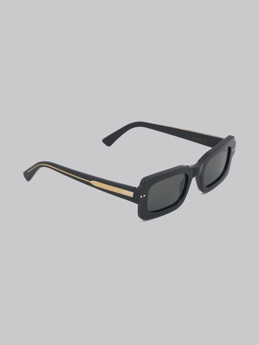 LAKE VOSTOK Sonnenbrille aus schwarzem Azetat - Optisch - Image 2