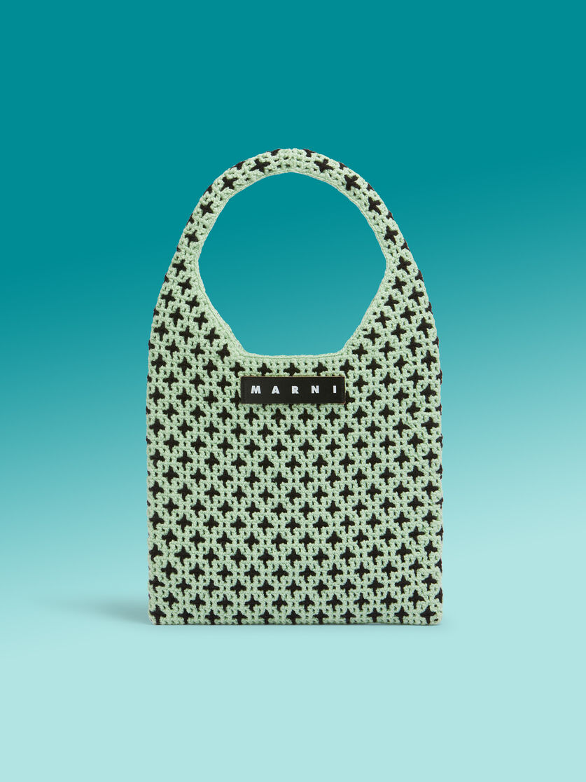 レッド MARNI MARKET リバーシブルニットバッグ - ショッピングバッグ - Image 1