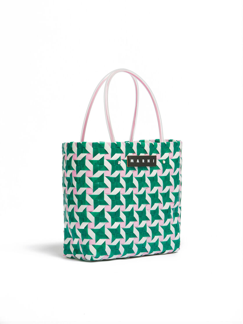 Pink star MARNI MARKET MEDIUM BASKET Bag - Shopping Bags - Image 2
