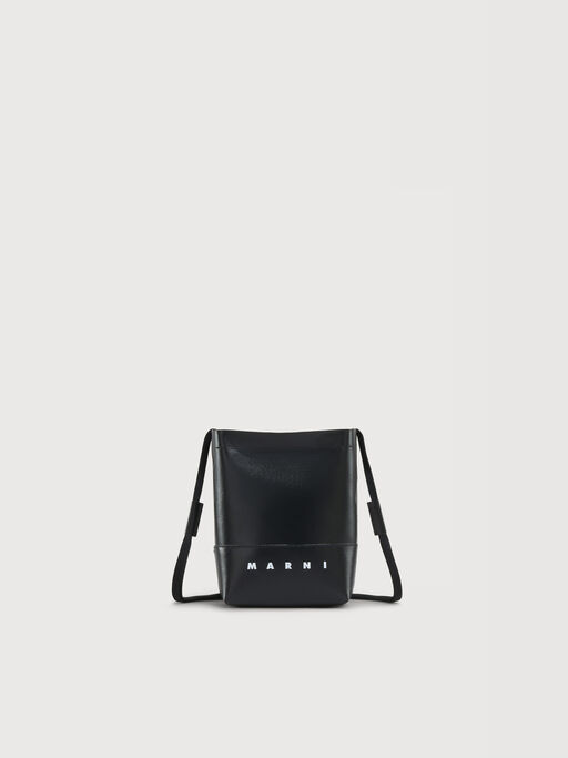 Black Tribeca crossbody bag with shoelace strap - Shoulder Bags