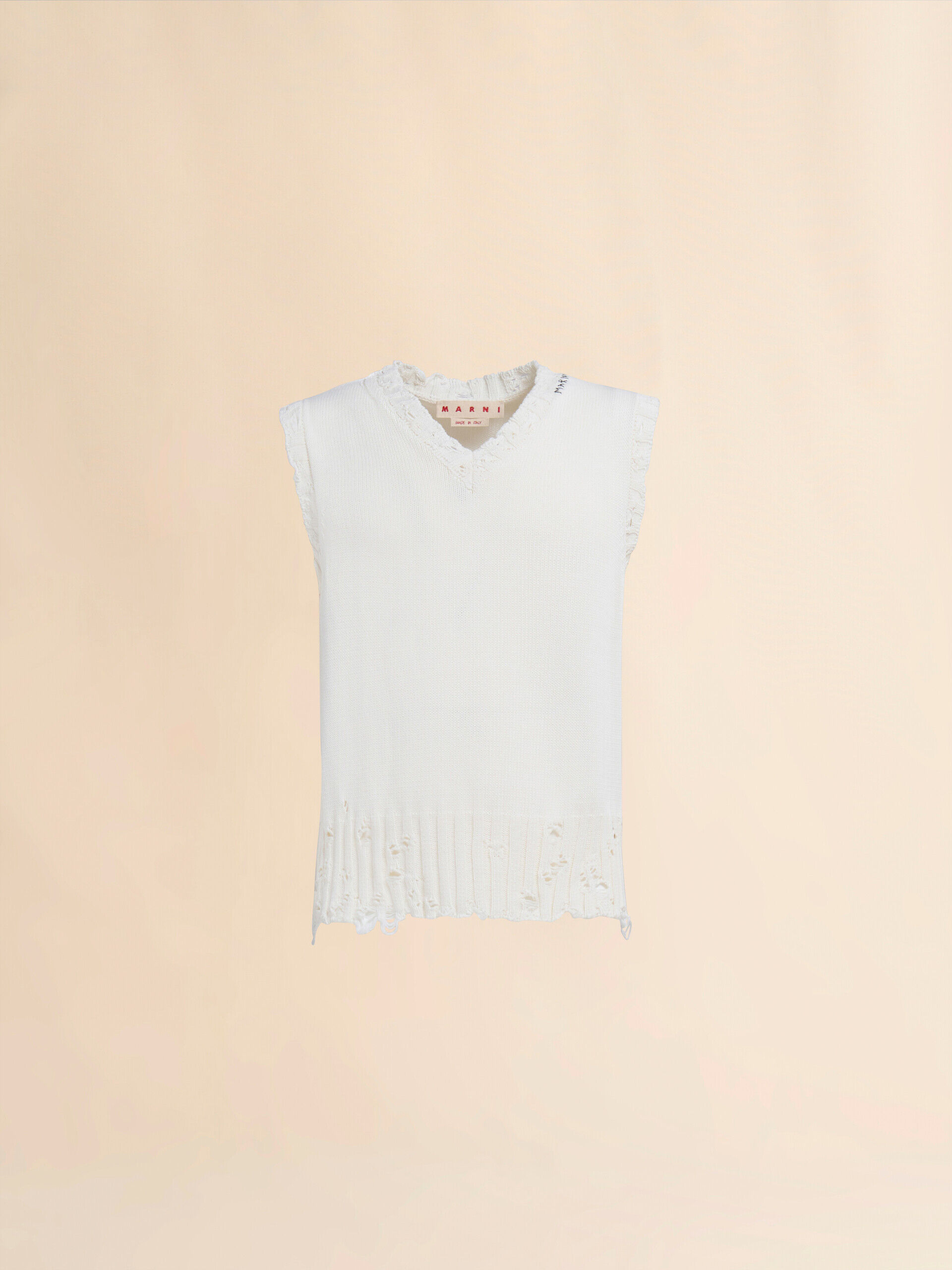 【aere】V-neck wool vest XJRJ Sweater Vest Men Thicken V-neck Sleeveless Knitted