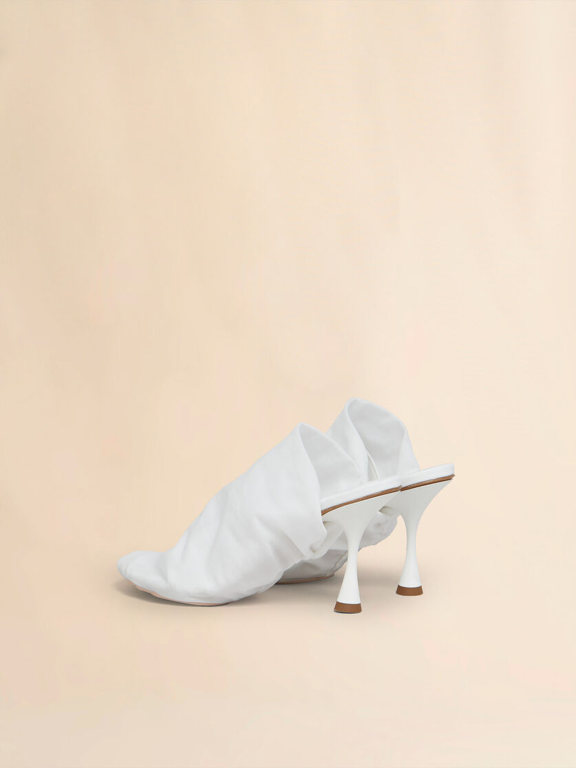 Black stretch-tulle Moonlight sandal - Sandals - Image 3