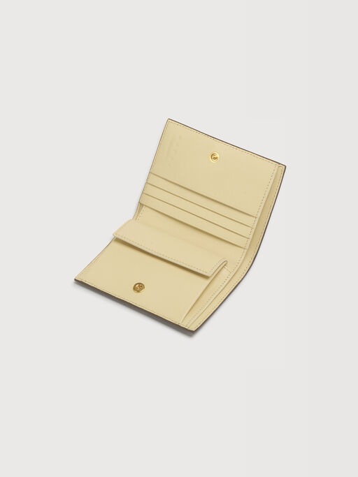 ブラウン レザー Marni Mending 二つ折りウォレット - 財布