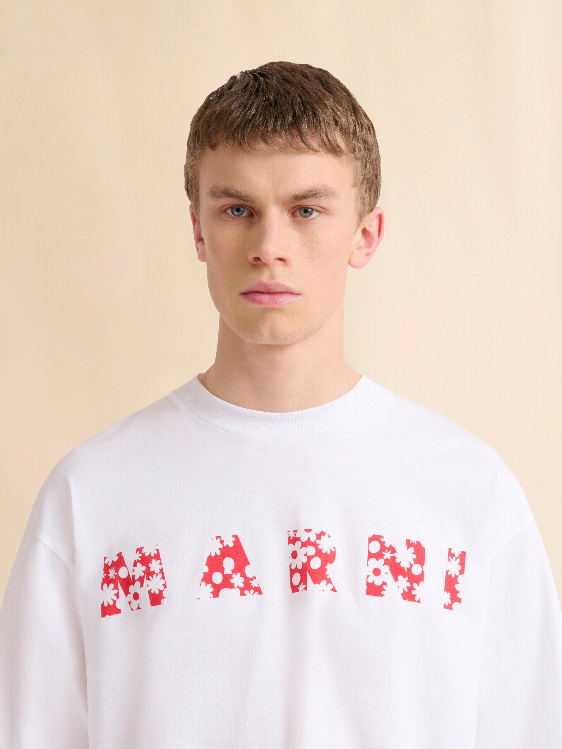 【MARNI】ロゴ入り アートプリントTシャツ HUMU0223DP マルニ】プリントTシャツ – GQ SHOP