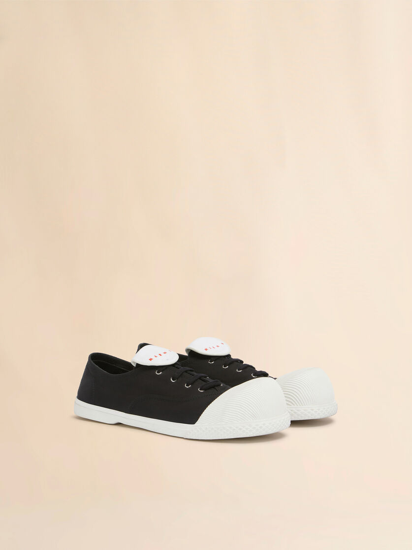 Black canvas New Wave sneaker - Sneakers - Image 2