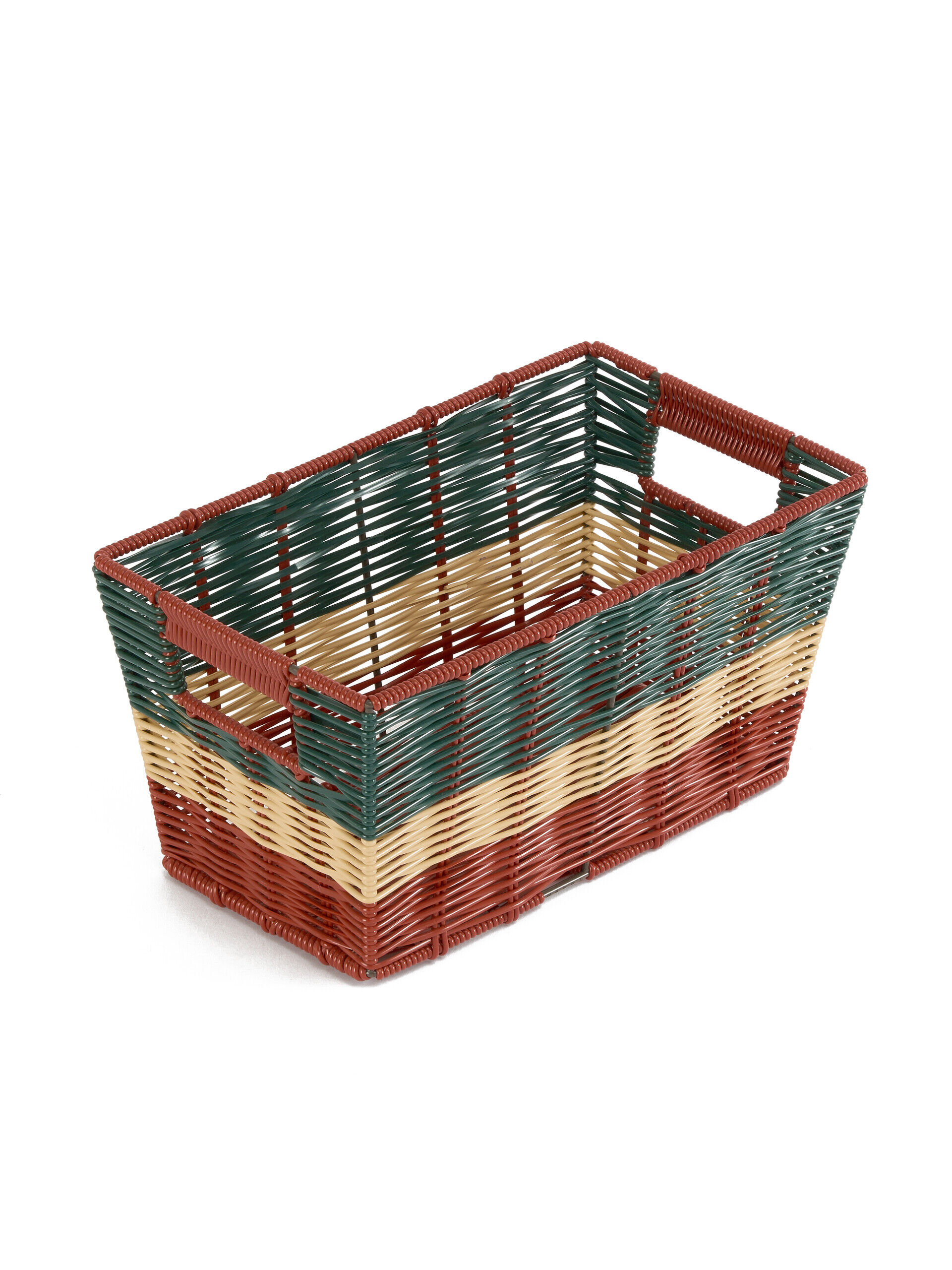 ディープグリーン Marni Market テーパード 収納用バスケット | Marni