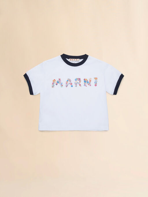 ホワイト Holiday ロゴ入りTシャツ - Tシャツ