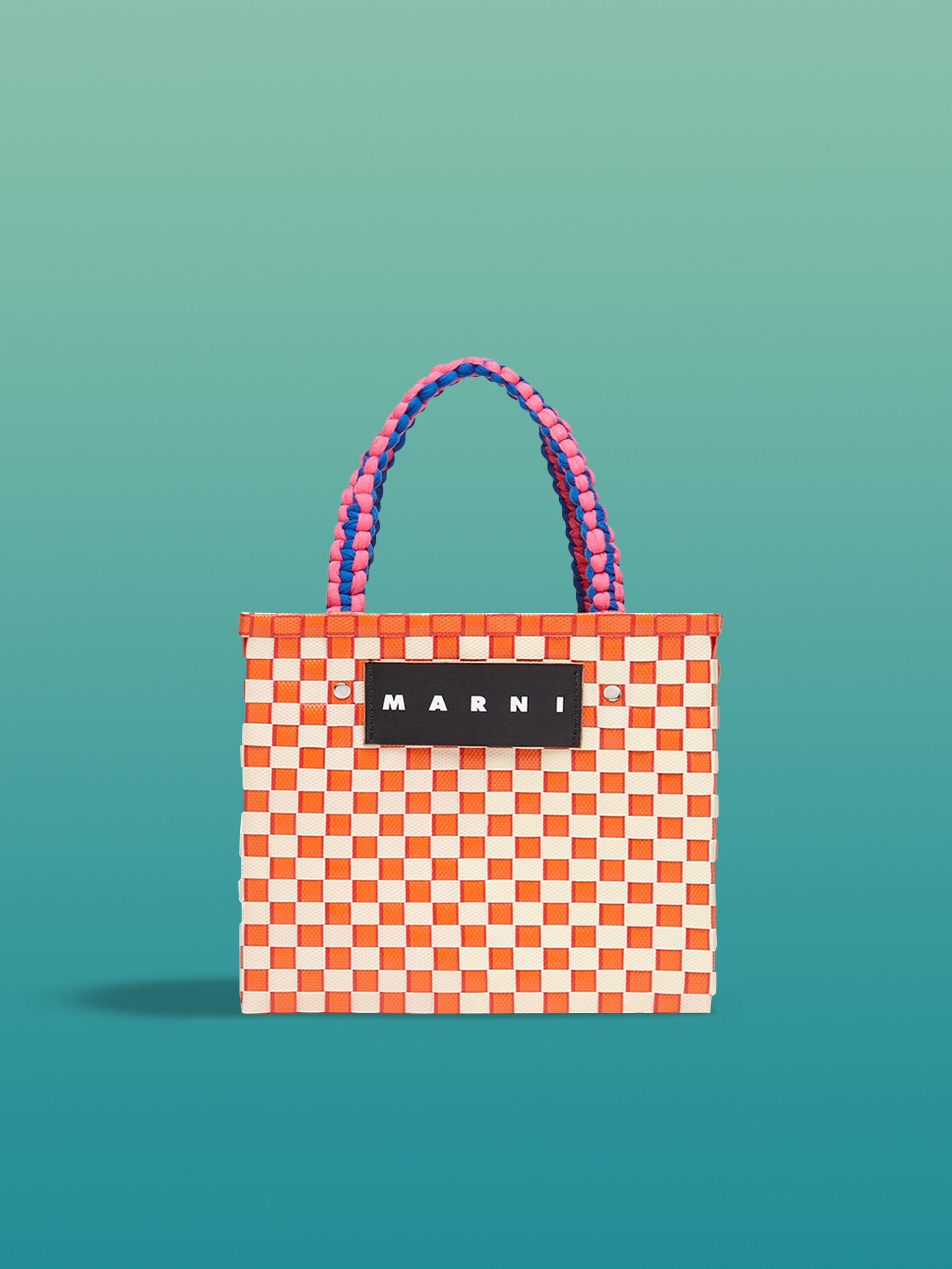 マルニ ジャージーハンドル ピクニックバッグ ミニ MARNI MARKET（マルニマーケット）の「ジャージーハンドル