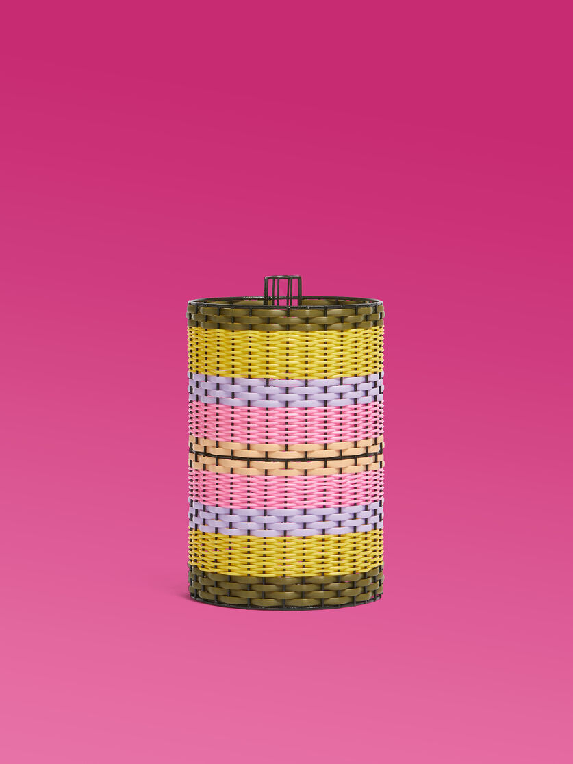 ピンク パープル Marni Market ウーブン キッチンロールホルダー - ファッション小物 - Image 1