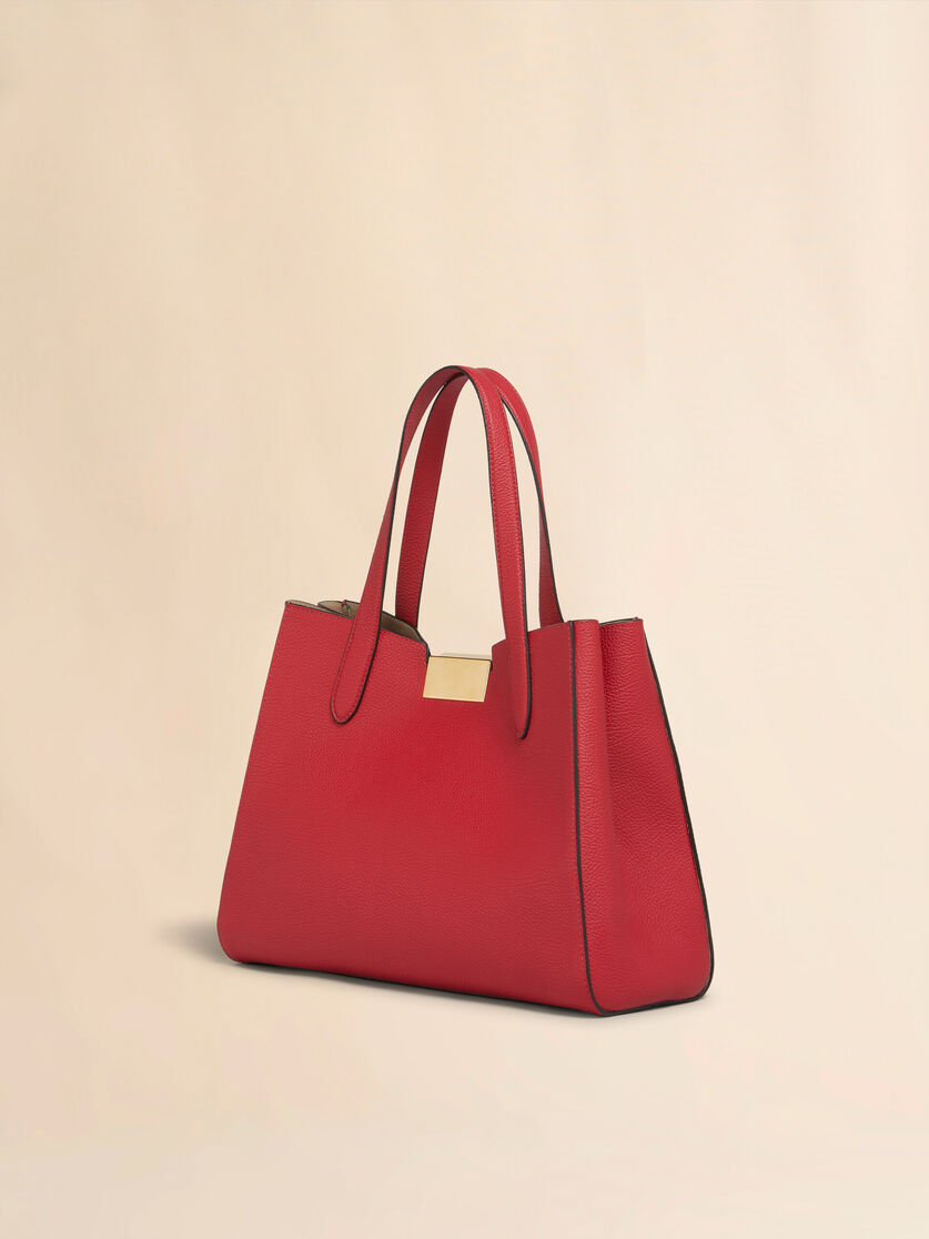Grey leather Trunkaroo Tote handBag - Handbags - Image 2