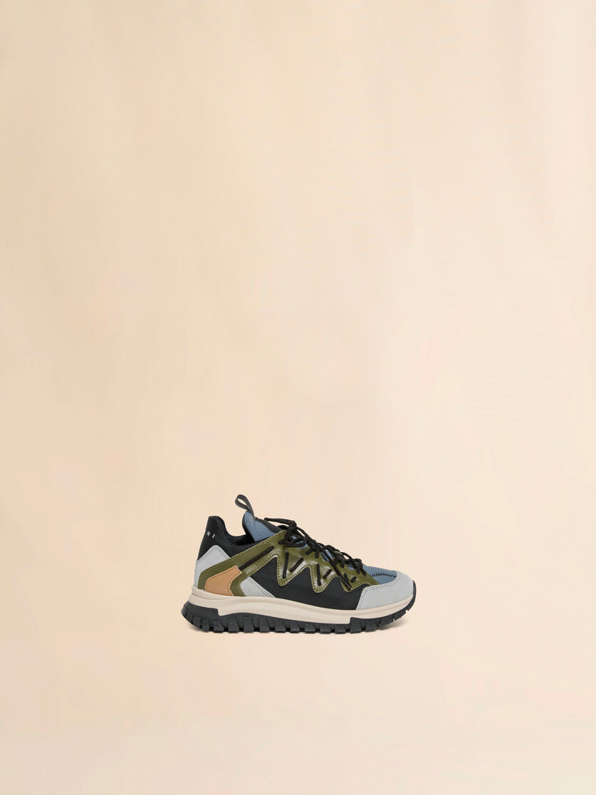 Grey hiking-style sneaker - Sneakers - Image 1