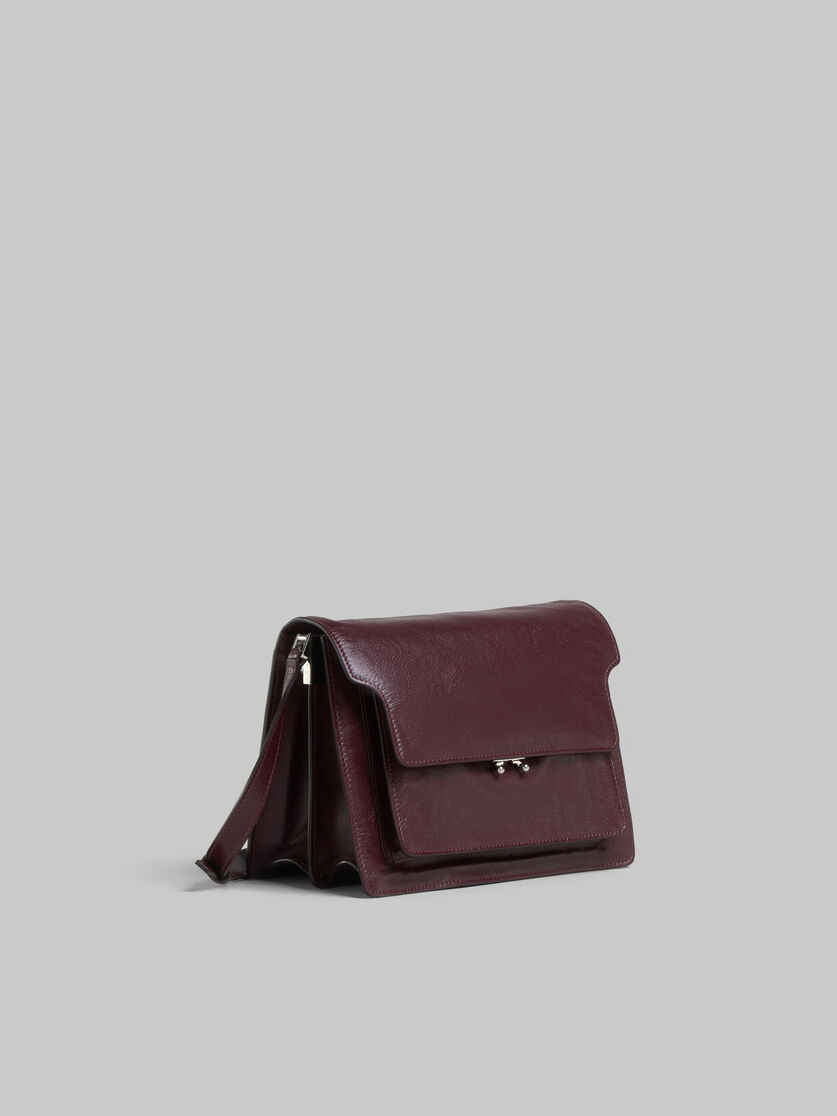Große Tasche Trunk Soft aus Leder in Rot | Marni