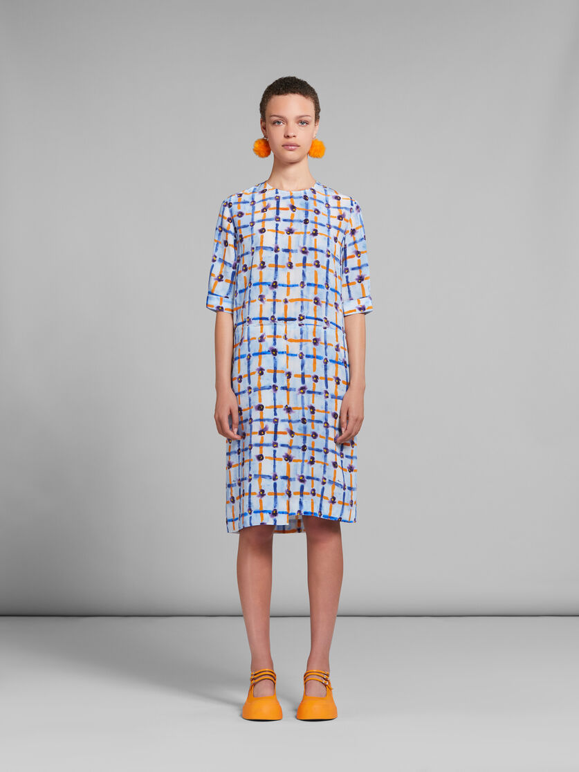 Sarabandプリント クレープデシン製シフトドレス - ドレス - Image 2