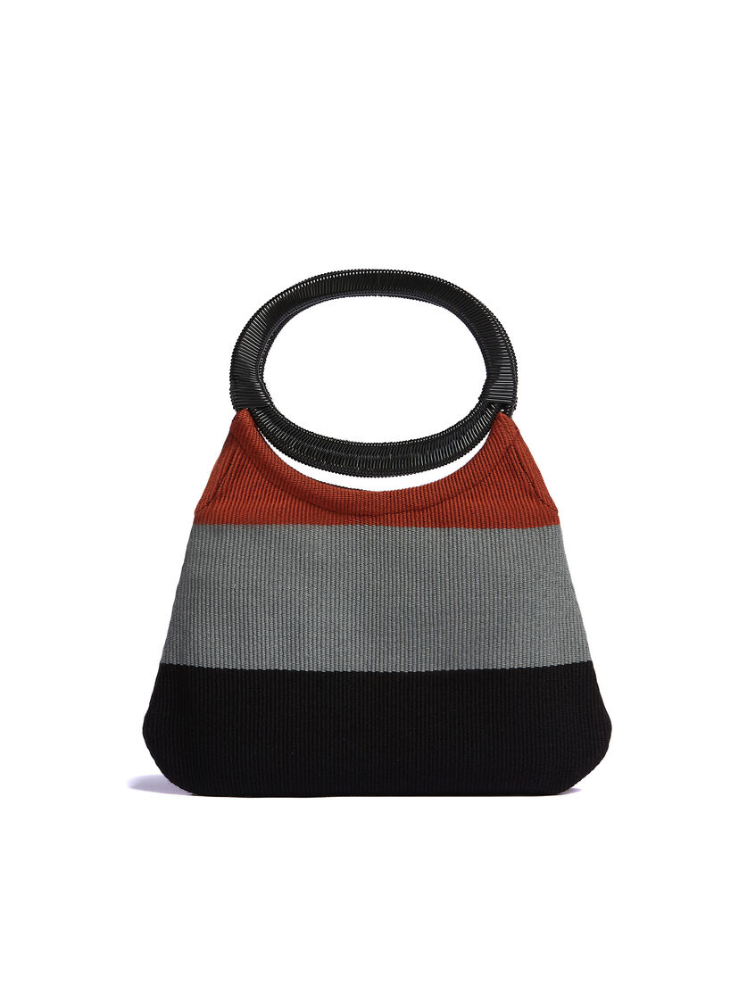 ラストブラウン MARNI MARKET BOAT BAG - ハンドバッグ - Image 3