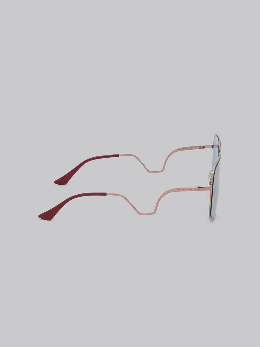Green HA LONG BAY metal sunglasses - Optical - Image 4