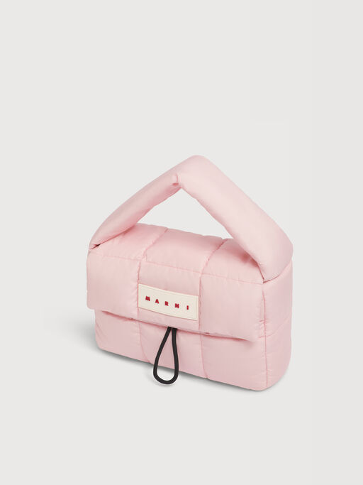 ピンク Puff ショルダーバッグ - ショルダーバッグ