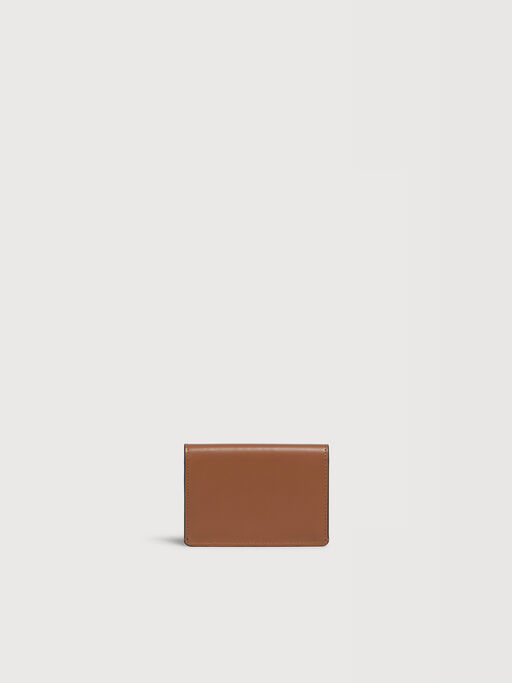 Brown leather Envelope card holder - Wallets