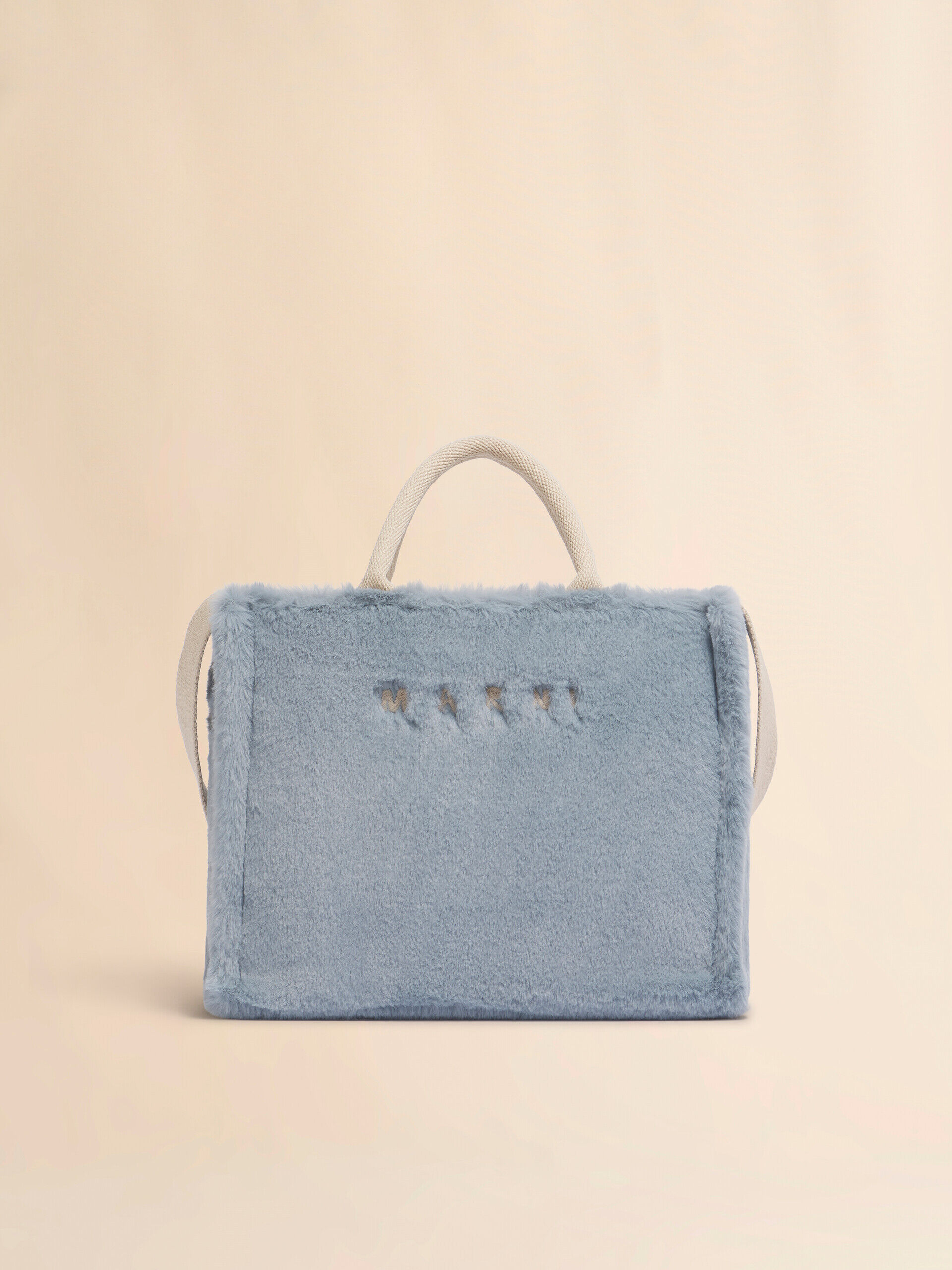 MARNI フリンジ付トートバッグ ベージュ 楽天市場】マルニ MARNI トートバッグ 2WAY ショッピングバッグ