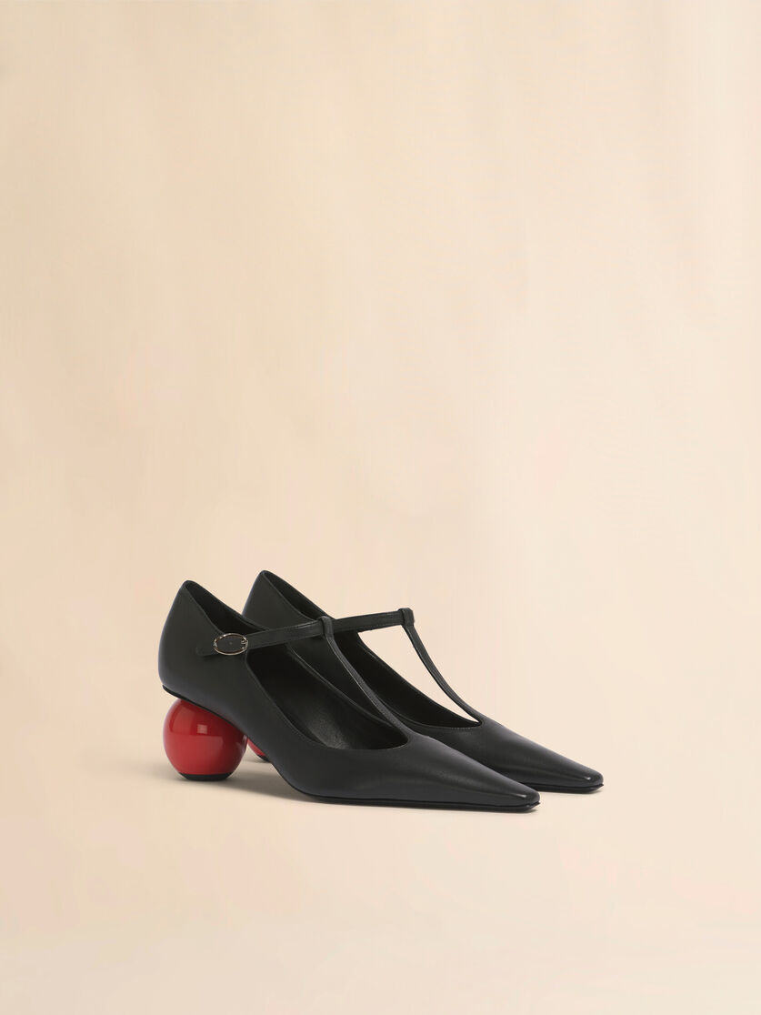 Black leather Mary
Jane - Pumps - Image 2