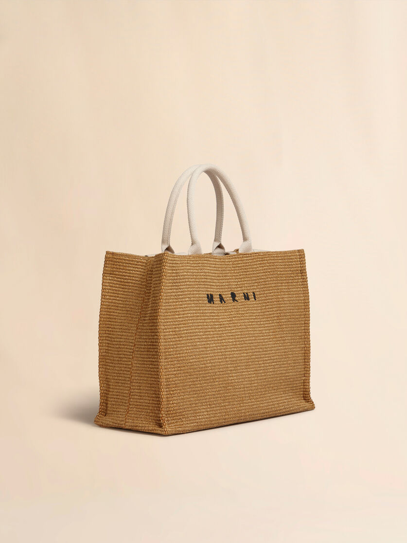 Tote Bag aus Material in Bast-Optik, Image 5