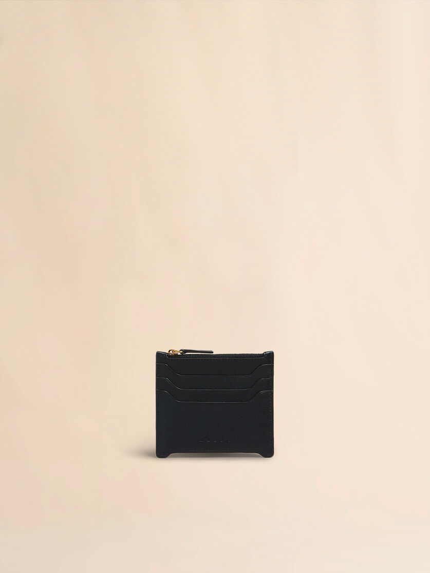 Black leather Trunkaroo card case - Wallets - Image 1