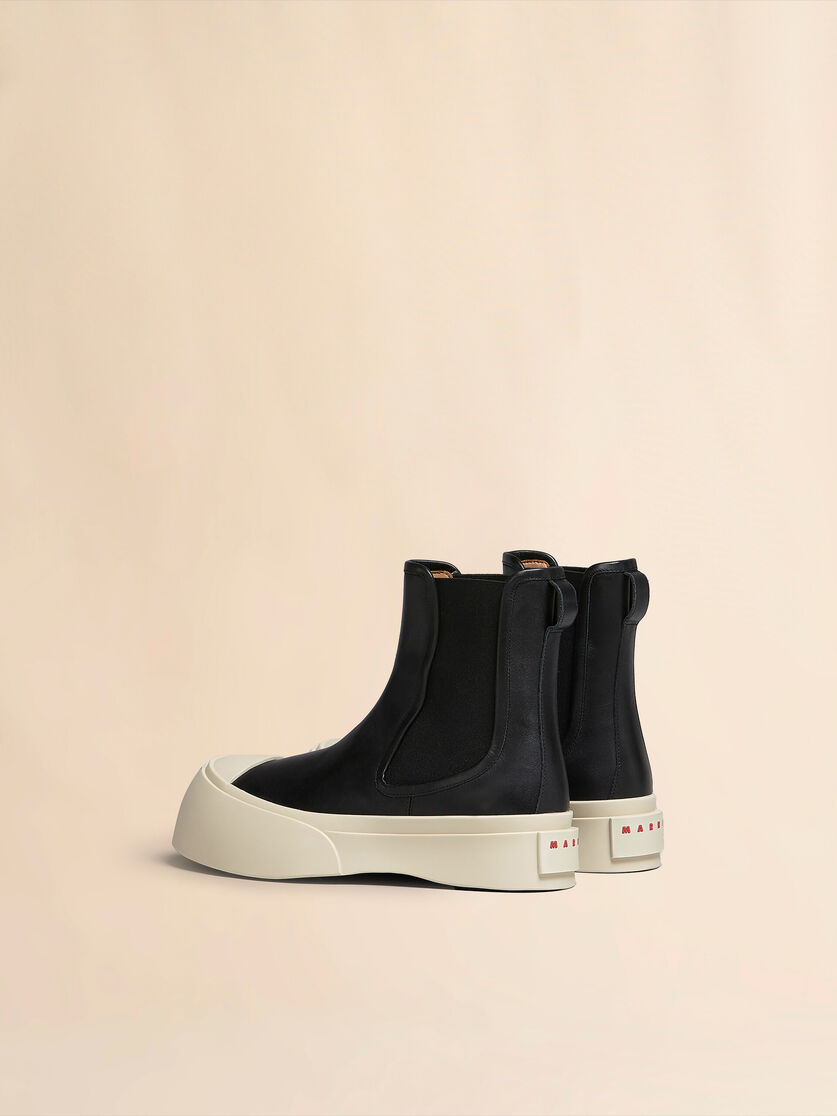 Black leather Pablo Chelsea boot - Boots - Image 3