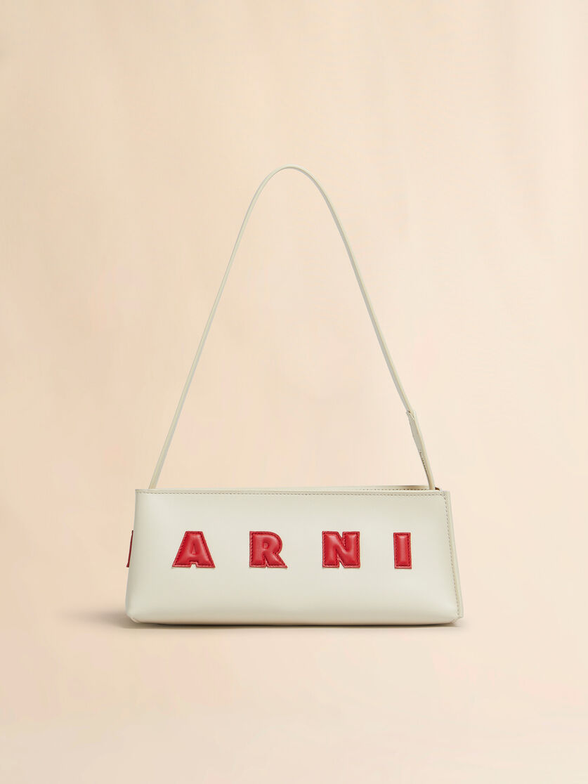 Cream leather Museo baguette bag - Shoulder Bags - Image 6