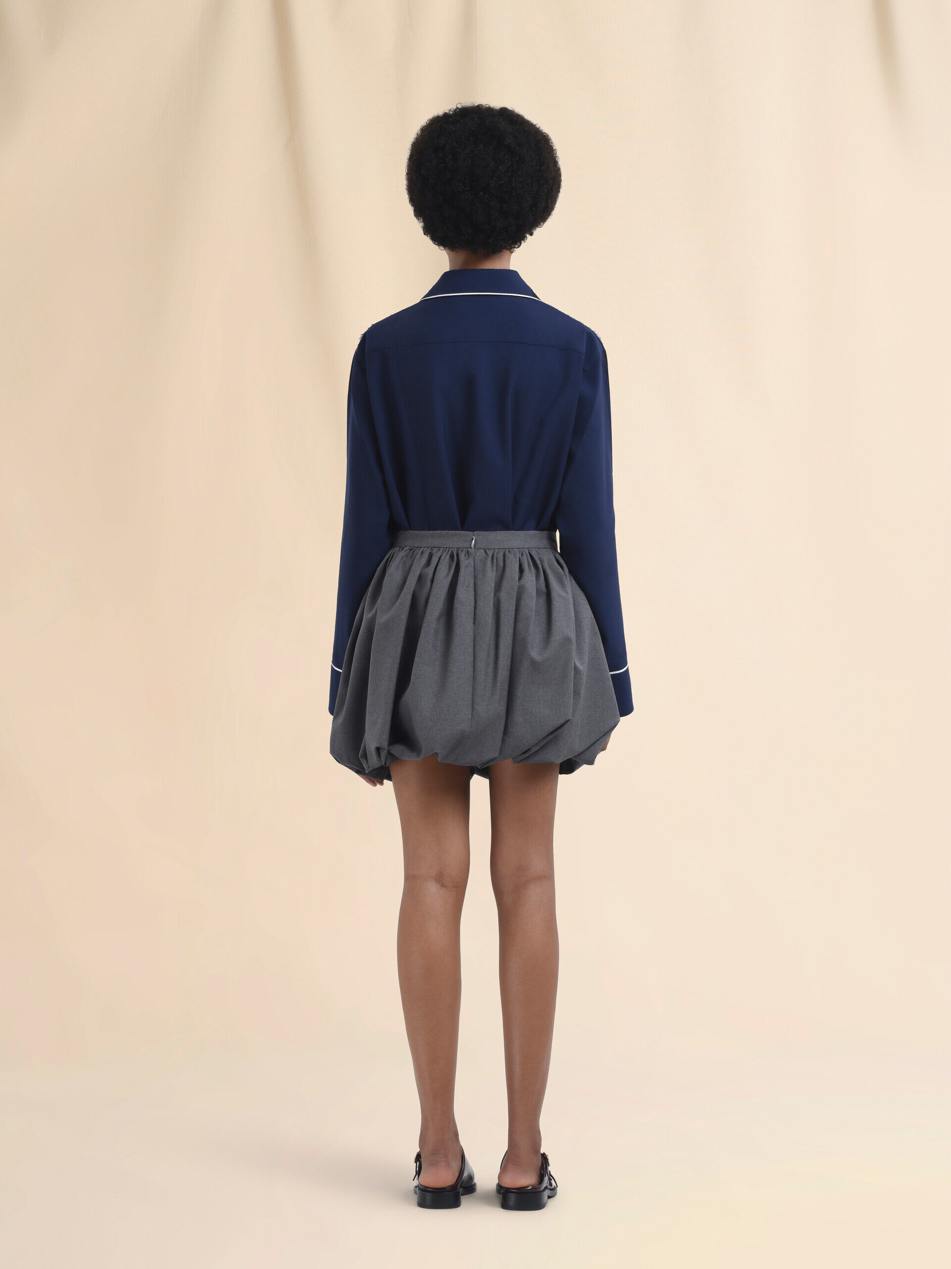 スカート MARNI Women Mini Skirts GOMA0678SU UTN923 0099 Black Marni Polyamide Midi Skirt GOMA0678SU.UTN923-00N99 BLACK