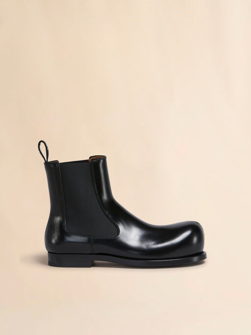 Black leather New Wave Chelsea boot - Boots