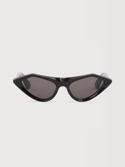 Black acetate Tikbarri sunglasses - Optical