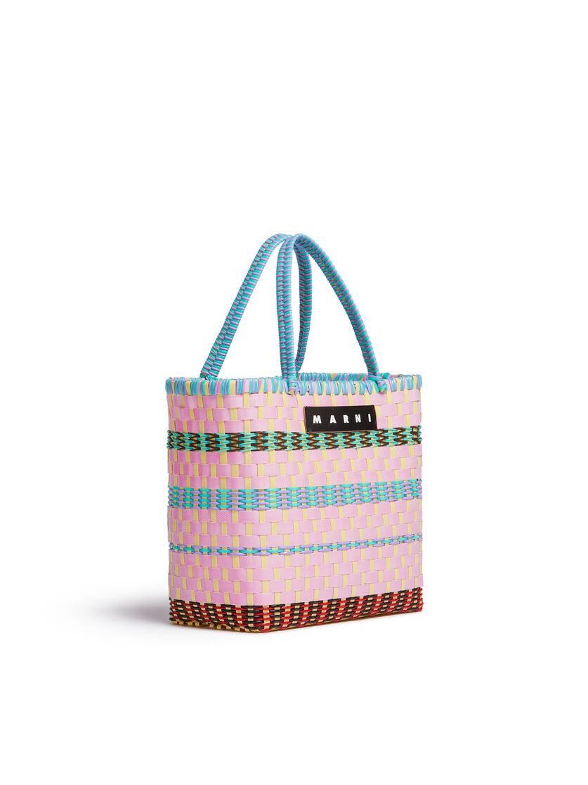 Light pink MARNI MARKET RETRO BASKET bag | Marni