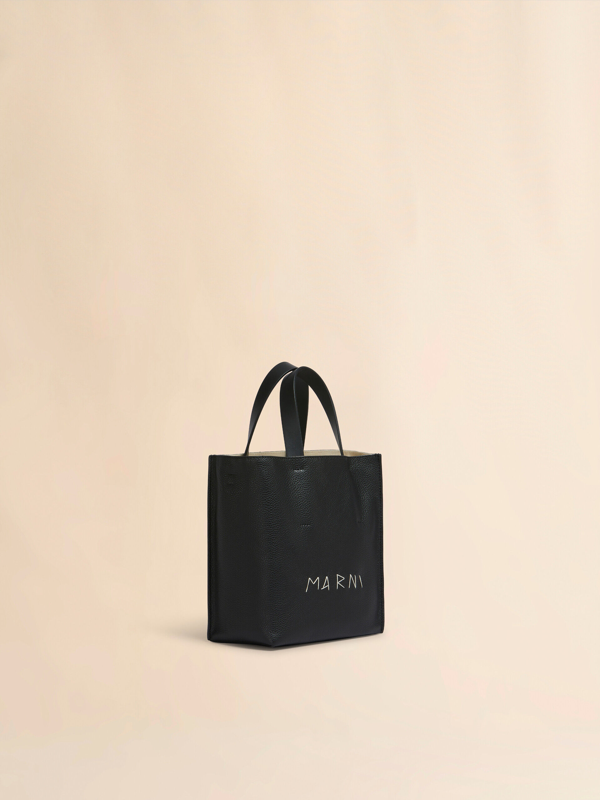 Marni Museo Soft large bag 初期版 ブルー&ホワイト レザー MUSEOミニバッグ | Marni