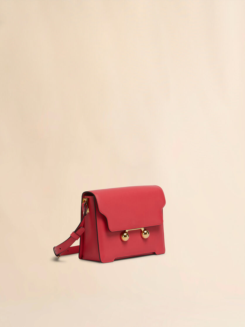Blue leather Trunkaroo medium shoulder bag - Shoulder Bags - Image 5