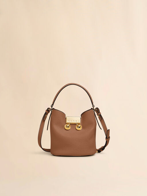 Brown leather Trunkaroo bucket bag - Shoulder Bags