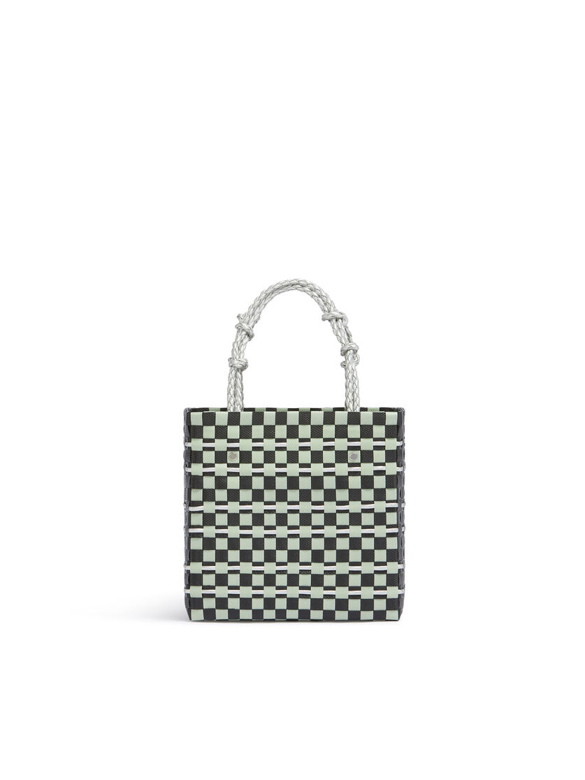ライトブルー MARNI MARKET ブレードハンドル バスケットバッグ - ショッピングバッグ - Image 3