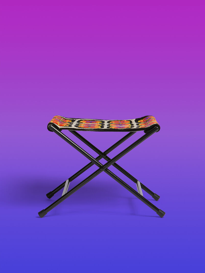 Orange MARNI MARKET collapsible stool - Furniture - Image 1