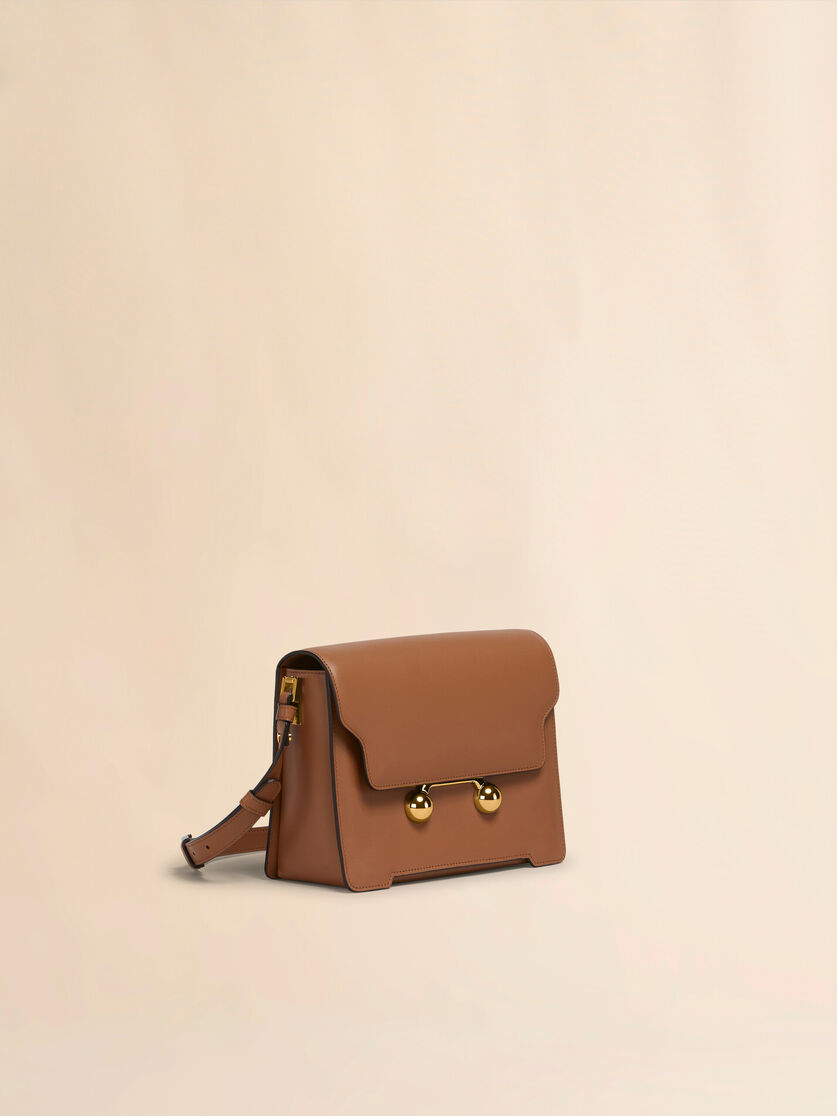 Blue leather Trunkaroo medium shoulder bag - Shoulder Bags - Image 5
